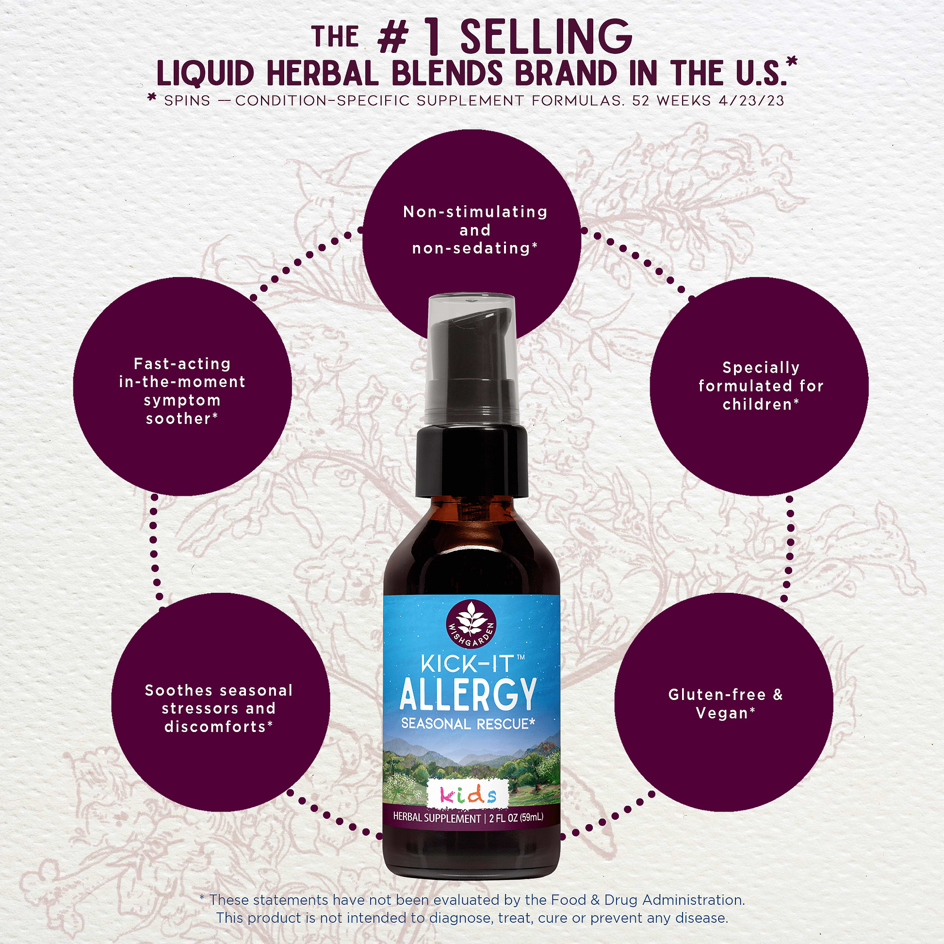 Benefits of Kick-It Allergy Seasonal Rescue For Kids