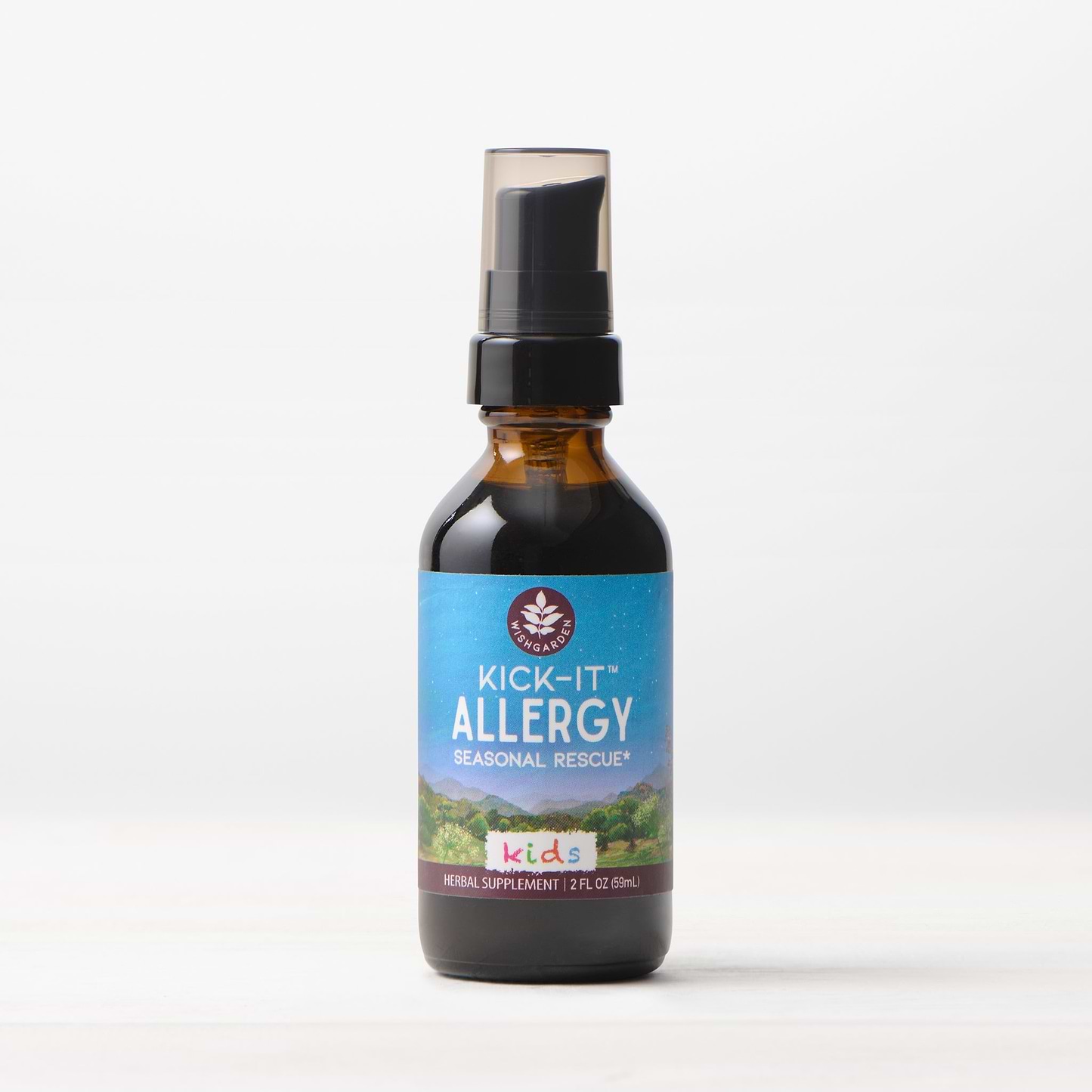 Kick-It Allergy Seasonal Rescue For Kids 2oz Pump
