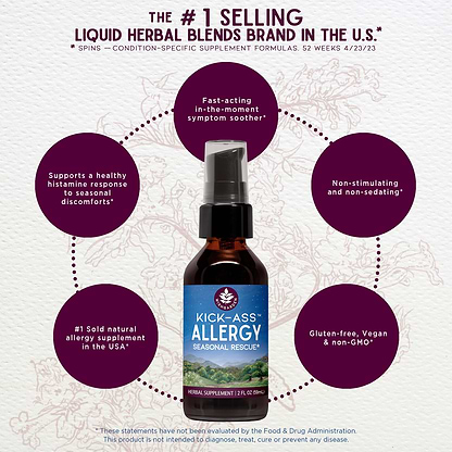 Benefits of Kick-Ass Allergy Seasonal Rescue