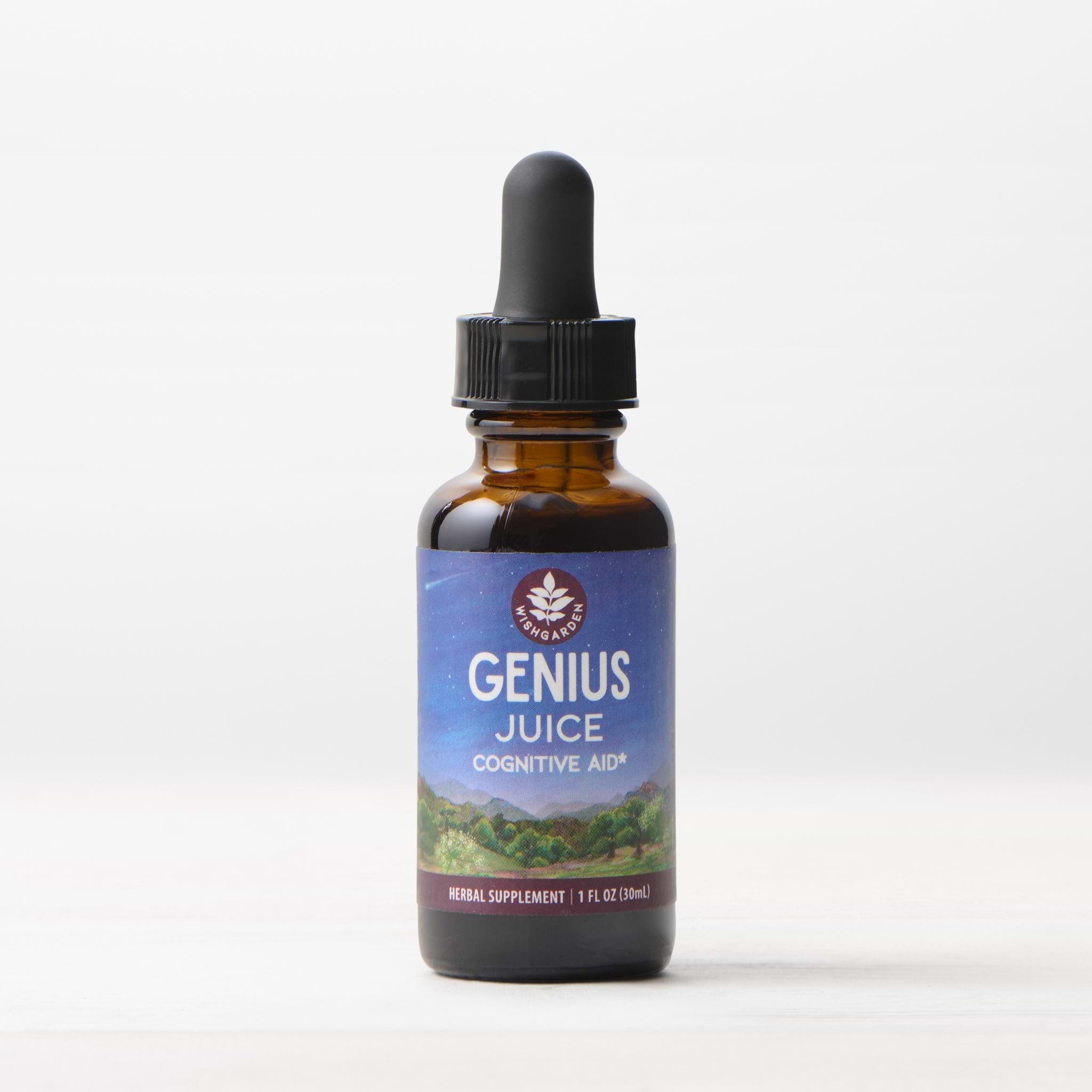 Genius Juice Cognitive Aid 1oz Dropper