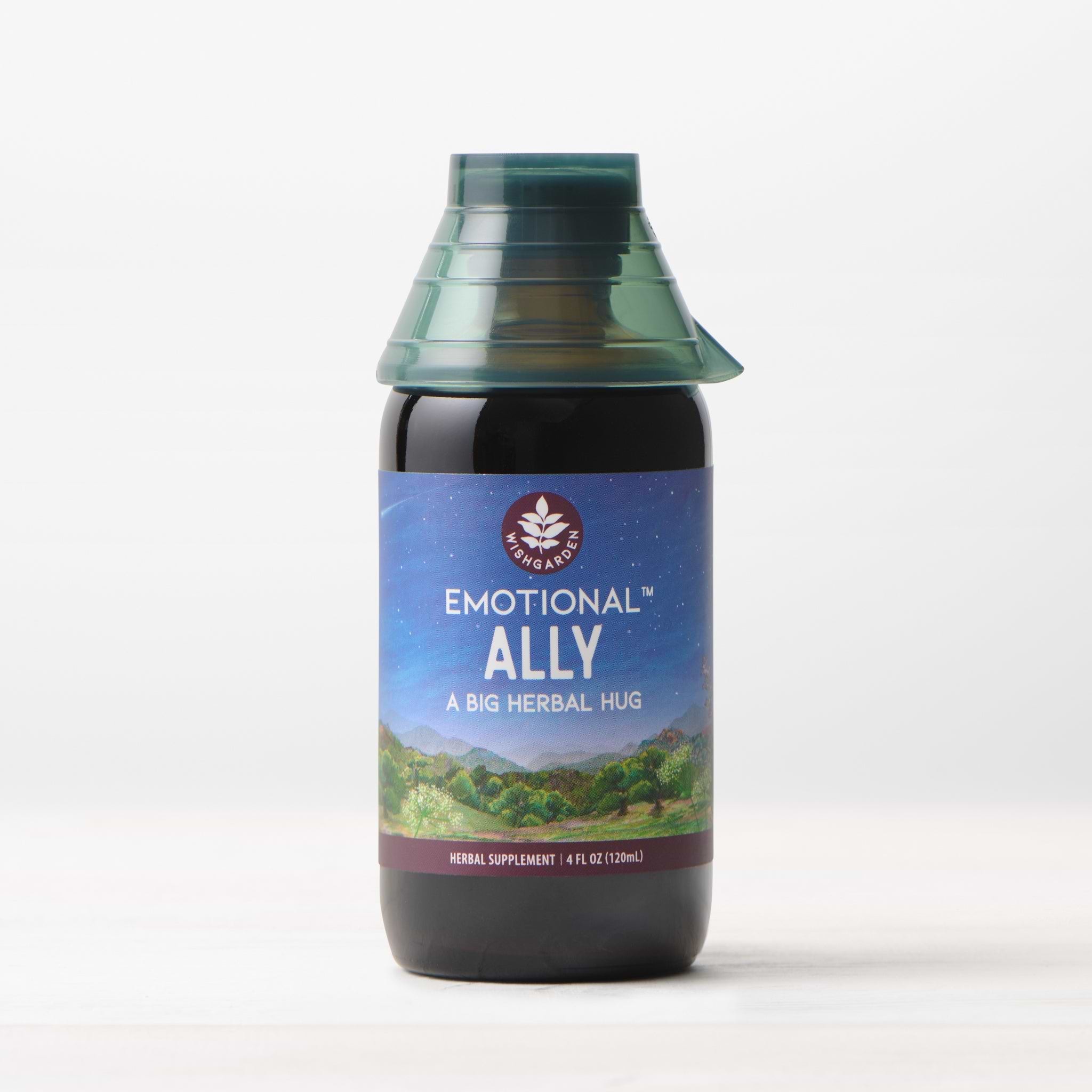 Emotional Ally: A Big Herbal Hug 4oz Jigger