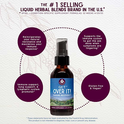 Benefits of Get Over It! Immune Recovery
