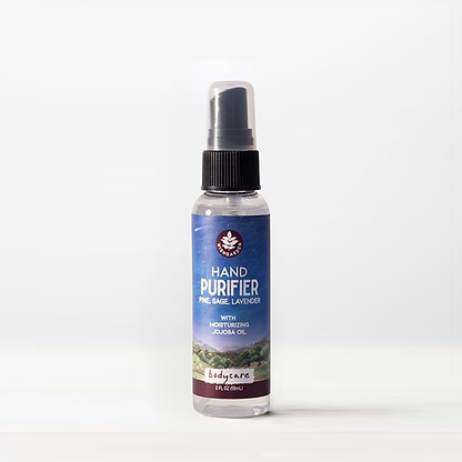 Hand Purifier with Pine, Sage Lavender and moisturizing Jojoba oil