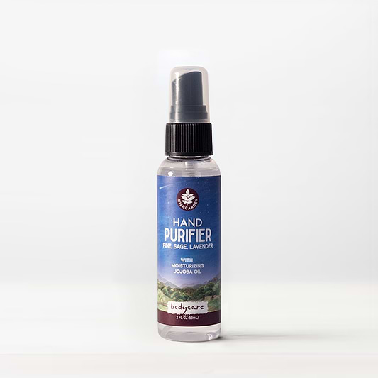 Hand Purifier with Pine, Sage Lavender and moisturizing Jojoba oil
