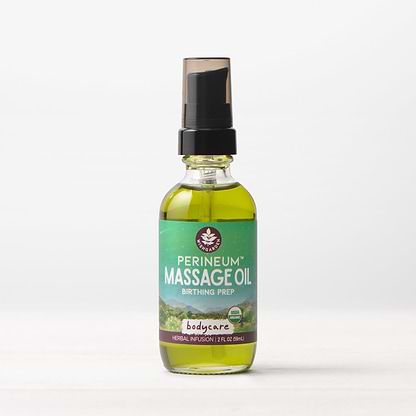Perineum Massage Oil Birthing Prep 2oz Pump