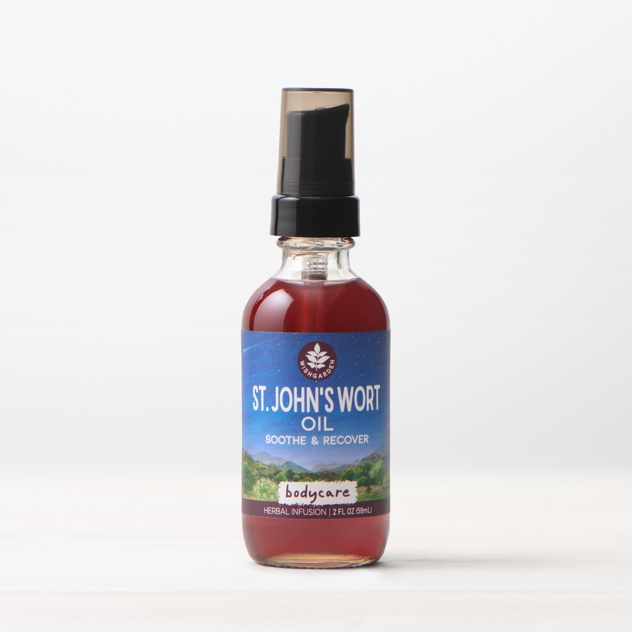 St. John’s Wort Oil Soothe & Recover 2oz Pump
