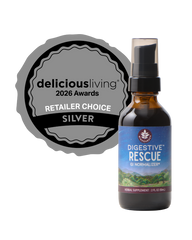 Delicious Living' Retailer Choice Award Winner 2026 - Digestive Rescue