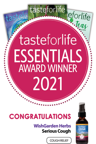 Taste for Life magazine Award Winner - 2021